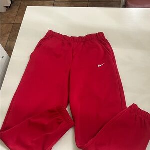 Nike Kids Bright Red Joggers